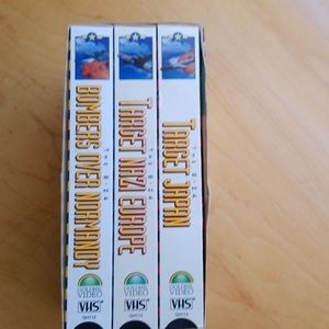 The B-24 Trilogy VHS three tape set